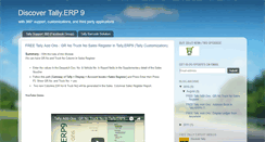Desktop Screenshot of discovertally.com